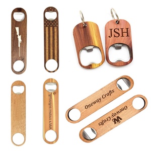 Abridor de Botellas de Madera Personalizado al por Mayor, Diseña Tu Propio Logotipo, Abridor de Botellas de Cerveza de Madera - Product Image 5