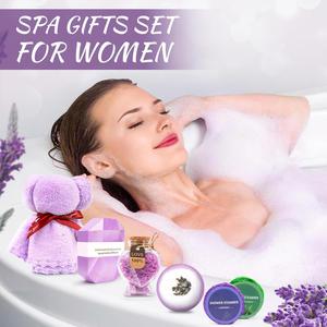 Juego de Regalos de Spa de Lavanda de Lujo 2024 para Mujer, Regalos Personalizados Únicos para Cumpleaños, Navidad, Día de San Valentín para Ella - Product Image 4