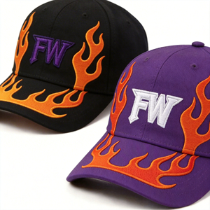 Gorra de 6 Paneles con Logotipo Bordado Personalizado, Gorras de Béisbol con Visera Curva - Product Image 4
