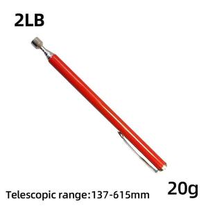 Outil de ramassage magnétique télescopique industriel, aimant puissant de 10 lb, tige en acier inoxydable à 5 sections, outil de récupération de matériel, orange - Product Image 3