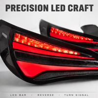 Feux arrière LED pour CLA W117 2013-2019, clignotants et feux de recul, accessoires de feux arrière modifiés pour Benz, dernière version