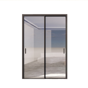 <span class=keywords><strong>Porte</strong></span> <span class=keywords><strong>coulissante</strong></span> en aluminium et verre pour cuisine et salle à manger, résistante aux taches, à l'huile et à l'humidité, facile d'entretien - Product Image 5