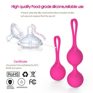 Y tình yêu của phụ nữ kegel bóng đặt thực phẩm cấp Silicone âm đạo tập thể dục cơ bắp và thắt chặt máy rung - Product Image 3