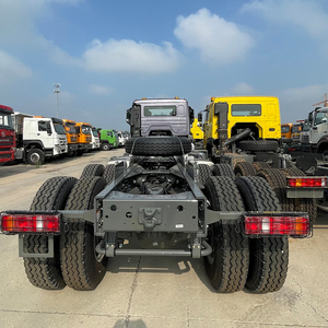 Dijual truk kepala traktor Sinotruk Hohan baru 8x4 Chassis truk kepala traktor - Product Image 6