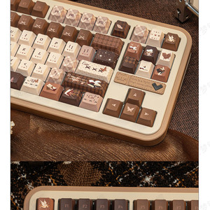 <strong>Books</strong> and Passing Time Keycaps 137 Keys Cherry Profile PBT Dye Sublimation Keycaps for 61/64/68 Mx <strong>Switch</strong> Mechanical Keyboard - Product Image 6