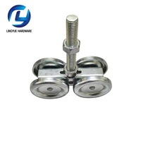 C30 Rail de Levage Roue De Levage Serre Piste Porte Rouleau En Acier Inoxydable De Levage Ensemble Complet Porte Coulissante Industrielle