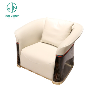 Sofás italianos de tela personalizados, muebles de lujo para sala de estar, esquina seccional en forma de L, conjunto de sofá de cuero genuino, lo último - Product Image 3