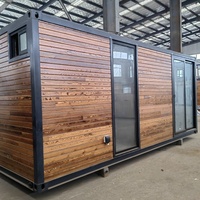 Australie Nouvelle-Zélande DIY cabine de luxe maisons boisé portable préfabriqué kit ensemble cabines modulaires conteneur maisons modem