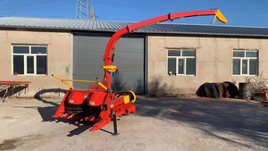 Máy Thu Hoạch Thức Ăn Gia Súc Màu Xanh Lá Cây Tự Hành Máy Thu Hoạch Ngô Mini Máy Thu Hoạch Ủ Chua Một Hàng - Product Image 5