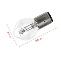 Lampe halogène HoneyFly 6V 12V B35 BA20D 35W intégrée au phare avant pour moto électrique