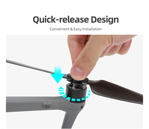 हवा के लिए कार्बन फाइबर प्रोपेलर हार्ड टिकाऊ कम शोर फोल्डेबल ब्लेड ड्रोन उपकरण डजी एयर <span class=keywords><strong>3</strong></span> के लिए - Product Image 5