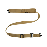 Sangle tactique réglable à deux points pour arme à feu, en nylon durable avec attache rapide QD et mousqueton métallique, corde multi-missions pour la chasse