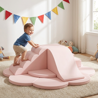 Équipement de terrain de jeu pour tout-petits : Blocs d'escalade en mousse souple pour enfants, aire de jeux intérieure pour maternelle et parc d'attractions