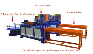 Bird Cage Pet Cage High Speed Carbon Steel Wire Straightening And Cutting Machine Factory