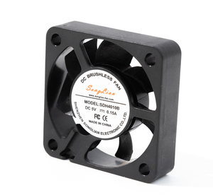 4010 40x40x10 40 mét im lặng 5/12/24V Quạt hướng trục 9000 vòng/phút FCC CE <span class=keywords><strong>Rosh</strong></span> ISO CCC DC Quạt làm mát cho năng lượng mặt trời năng lượng - Product Image 4