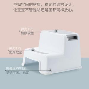 Taburete moderno portátil duradero ecológico de plástico para niños y otomana para muebles para el hogar, sala de estar, dormitorio, uso - Product Image 5