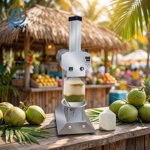 Máquina Peladora de Coco de Alto Rendimiento SH QDMECH, Máquina Recortadora de Coco Verde, Removedor de Piel de Coco Verde - Product Image 1