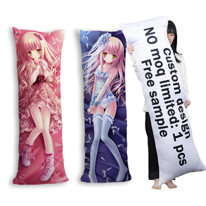 Funda de Cojín Dakimakura con Personaje de <span class=keywords><strong>Anime</strong></span>, Diseño Personalizado con Impresión Digital de Mujer Sexy - Product Image 1