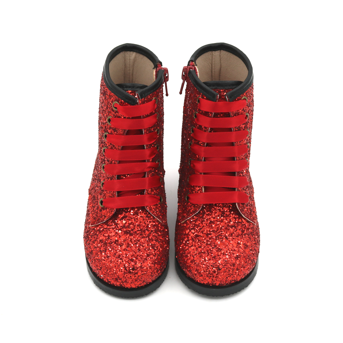 Ботинки для девочек, детские ботинки, резиновая подошва EVA, детская зимняя обувь, кожаная Водонепроницаемая детская обувь из коровьей и плюша на заказ