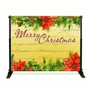 Pasos personalizados y conferencias <span class=keywords><strong>de</strong></span> <span class=keywords><strong>prensa</strong></span> gráficas repetidas, pancarta ajustable resistente - Product Image 6