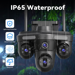 Telecamera di Sicurezza WiFi per Esterni con 3 Schermi, Rilevamento Movimento, Visione Notturna a Colori, Audio Bidirezionale, Telecamere di Sicurezza Dirette dalla Fabbrica - Product Image 6
