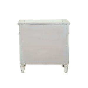 Mesita de noche inteligente con espejo de lujo DB Varian con 2 cajones estilo europeo moderno para uso en dormitorio o apartamento - Product Image 6