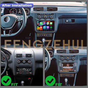 Reproductor Multimedia para Auto, Radio Estéreo para <span class=keywords><strong>VW</strong></span> Caddy 2015-2019 2.0tdi, Sistema de Estéreo para Auto, Pantalla IPS de 4 Núcleos y 64G, Reproductor de DVD con DSP - Product Image 2