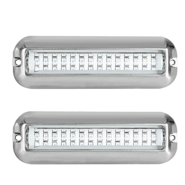 42 LEDs 2 in 1 IP68 Boat Yacht Marine LED Underwater Ship Stern Boat Lights High Quality Offroad Work Light
