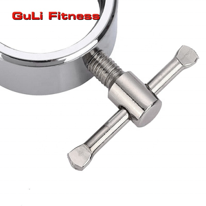 Colliers <span class=keywords><strong>de</strong></span> barre d'haltères en acier inoxydable pour la <span class=keywords><strong>musculation</strong></span>, pinces pour barres d'haltères, clips, colliers <span class=keywords><strong>de</strong></span> verrouillage pour barres d'haltères <span class=keywords><strong>de</strong></span> 2 pouces - Product Image 3