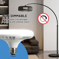 Ampoule LED UFO à économie d'énergie 12W 18W 23W 33W 45W 60W sans scintillement en aluminium moulé sous pression E27 B22 AC165-265V pour entrepôt