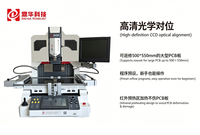 Nueva Máquina de Retrabajo BGA Automática con Visión HD y Alineación, Calentamiento Independiente Superior, Medio e Inferior para PCB IC de Teléfonos Móviles y Paneles Solares Metálicos