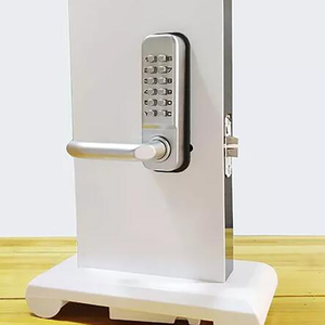 户外机械门锁栅栏门锁双面键盘双码面板摆动栅栏门锁 - Product Image 1