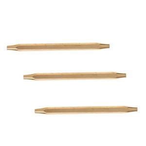 3 pezzi strumenti di legatura a mosca in ottone affusolato mezzo gancio per pesca alla traina d'acqua dolce bersaglio trota carpe per lago all'aperto - Product Image 3