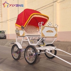 Chariot de marathon miniature à 2 roues pour chevaux, modèle Cendrillon, pour équipes à 4 roues, à vendre - Product Image 1