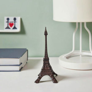 Torre <span class=keywords><strong>Effiel</strong></span> de hierro fundido antiguo Artesanía decorativa de metal Artesanía de metal Premium - Product Image 1