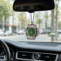 Votre LOGO ICI Désodorisant de voiture de luxe en forme de montre Diffuseur de parfum suspendu longue durée Fournisseur en gros