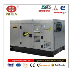 12KW 15kva Silencioso Tipo abierto Grupo electrógeno diesel DE LA YAN-MAR 4TNV88 -- <span class=keywords><strong>GGE</strong></span> Precio de proveedor OEM - Product Image 3