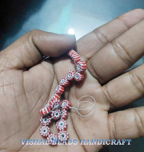 ขายดีทำเครื่องประดับ DIY วัสดุทำด้วยมือ10mm ลูกปัดสเปเซอร์เชฟรอน4mm/6mm/8mm สีดำอะคริลิคหลวมลูกปัด - Product Image 4