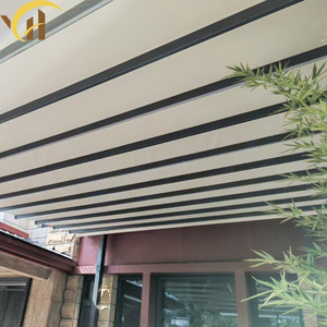 Pérgola Retráctil Plegable Impermeable de Alta Calidad con Marco de Aleación de Aluminio, Control Remoto, Anti-UV, para Todas las Estaciones, para Balcón - Product Image 2