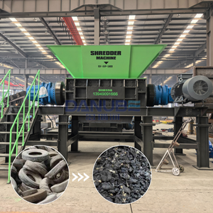 Trituradora de Doble Eje para Neumáticos Usados, Metal, Madera, Papel y Plástico - Product Image 1