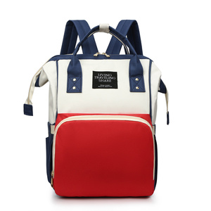 Sac à dos de voyage en nylon imperméable multicolore pour maman Sac à langer Séparation humide et sèche Option économique pour les <span class=keywords><strong>parents</strong></span> occupés - Product Image 1