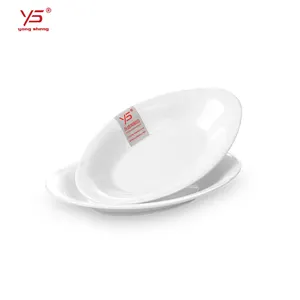 SGS certified high quality imitation ceramics dining plates tableware