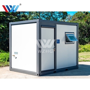 Contenedor portátil de baño comercial resistente y duradero Baño sanitario portátil de baño de 20 pies - Product Image 5