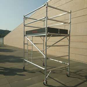 Échafaudage en aluminium du fabricant, construction durable <span class=keywords><strong>pour</strong></span> la construction et la maintenance - Product Image 2