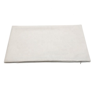 Funda de almohada Lumbar de lino personalizada, cubierta de cojín de asiento de decoración de sofá por sublimación - Product Image 4