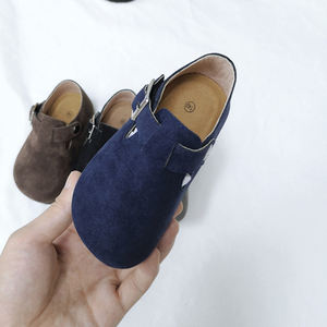 Birkenstocks rétro d'extérieur de qualité supérieure avec daim supérieur bout rond design <span class=keywords><strong>plat</strong></span>-chaussures de famille légères à la mode été automne - Product Image 6