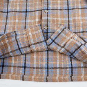 Áo sơ mi dài tay kẻ sọc flannel cho Nam phong cách cổ điển - Product Image 6