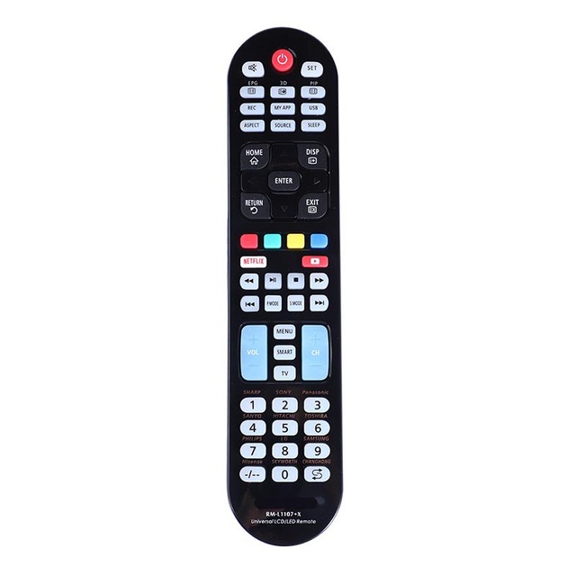 RM-L1107+X Household Universal Infrared TV Remote Control