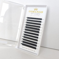Extensions de cils CoMango Angel Lashes Camellia, cils naturels légers et doux, courbure C/D/LU/LC/LD, cils Medusa