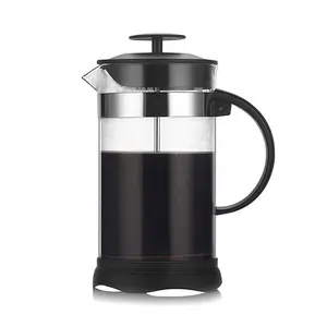 Fabriek 2024 Nieuwe Koffiepers Franse Sets 1l Koffieplunjer Met Glas Franse Pers Hittebestendige Glazen Koffie Giet Over Waterkoker